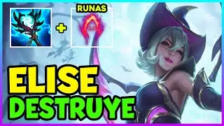🔥 *REVIENTA* COMO JUGAR ELISE JUNGLA S15 GU&Iacute;A ESPA&Ntilde;OL | TEMPORADA 15 LOL 2025