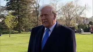 Trump Responds to Reporter on TDA Deportations