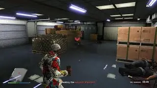 Grand Theft Auto V Chop Shop Submarine Heist Set up Disrupt Weapons Mission
