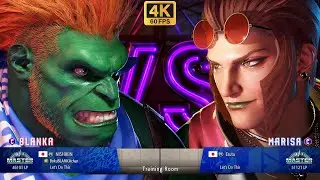 SF6 🔥 NISHIKIN (BLANKA) VS Esuta (MARISA) 🔥 4K ACTION 🔥 STREET FIGHTER 6