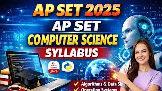AP SET 2025 SYLLABUS IN COMPUTER SCIENCE||AP SET SYLLABUS LINK#set