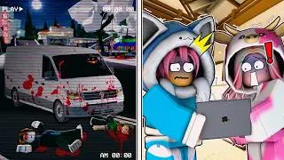 MOMON & ATUN LIAT ANOMALY VAN MBG di CCTV BROOKHAVEN ft @BANGJBLOX 