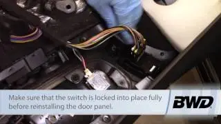 Remote Mirror Switch Installation - Dodge, Chrysler, Plymouth 2.7L