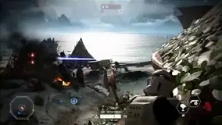 Destroying Both MTT'S again - Star Wars Battlefront 2