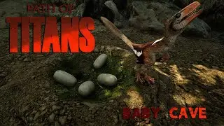 BABY CAVE! -Path of Titans PTB Branch-