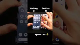 Nothing Phone 3 vs OnePlus 13: Speed Test SHOWDOWN!