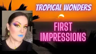 Certifeye Tropical Wonders palette first impressions
