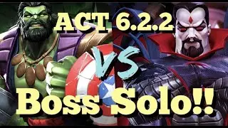 MCOC - ACT 6.2.2 - The Overseer VS Mr. Sinister - Boss Solo!! Poison/Nullify Immunity + Fury!!