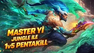JUNGLE MASTER Yİ AŞIRI BOZUK! | PENTAKİLL | Wild Rift