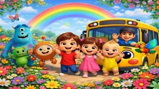 magic bus song hindi, wheels on the bus hindi, kids cartoon hindi, nursery rhymes hindi, baby songs 