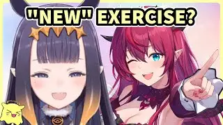Ina Burst Out Laughing at IRyS' New Exercise