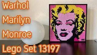 Warhol - Marilyn Monroe - Lego Art Set 31197 | Review | Steinfluencer