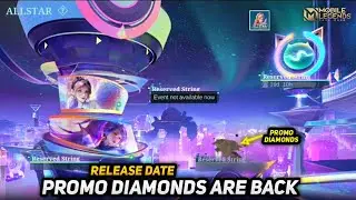 NEW PROMO DIAMONDS EVENT ARE BACK 2023 || RELEASE DATE & FREE SKIN - MOBILE LEGENDS