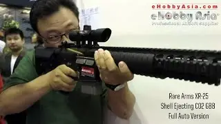 Rare Arms XR-25 CO2 GBB Full Auto Version Demo