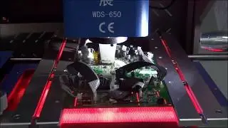how to use WISDOMSHOW WDS 650 Bga machine repair big motherboard