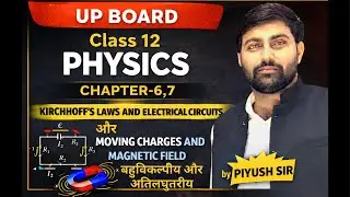Class-12 physics chapter-6,7 Kirchhoff law and electrical circuit,Moving charges and Magnetic field