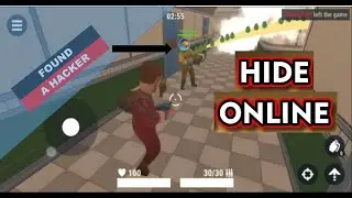 Found a Hacker in HIDE ONLINE mobile game