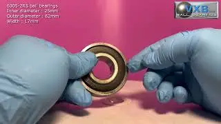 Comparison 25mm inner diameter-Bore-ID Ball Bearing 6305-2RS vs Self Aligning Ball Bearing 1305
