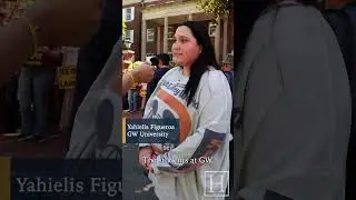 Free DC GW student walkout