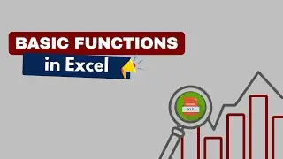 17. Basic Functions in Excel