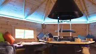 Scandinavian Inspired 10m2 BBQ Cabin