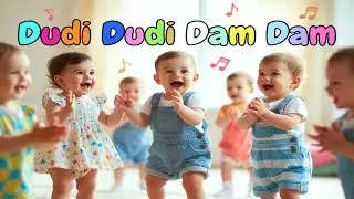 Dudi Dudi Dam Dam Baby Dance | Cute Funny Kids Dance 👶💃 #dudidudidam