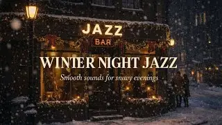 ✨Winter Mood Jazz Café | Cozy & Elegant Jazz for Silent Snowy Nights
