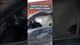 This Maruti Car is Insane 🤯 | Maruti Victoris Real world Crash 🔥