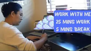 Work with Me 25 mins | Co-working | Body Doubling