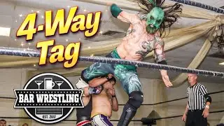 Brody King/Bateman vs. Luchasaurus/Panda vs. BHK/YUMA vs. Knicks/Fierce | 4-Way Tag at Bar Wrestling