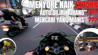 MENYORE NAIK ZX25RR, AUTO DILIRIK ORANG