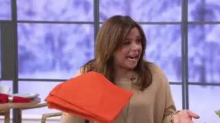 Rachael Ray Set of 2 Two-Tone Yarn Dyed Moppines on QVC