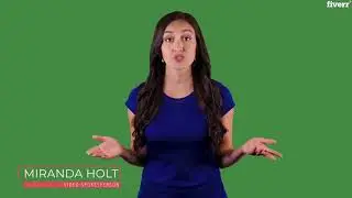 I will be your video spokesperson female on green screen | Spokespersons videos - Fiverr