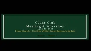 Northern White-Cedar Research Update
