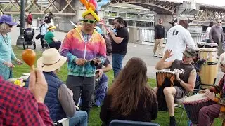 Portland Saturday Market Drum Circle #5