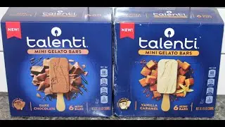 Мини-батончики Talenti Gelato: обзор темного шоколада и ванильной карамели