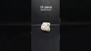 Rigidbody simulation from 1 piece to 1024 pieces #animation #effects #simulation #rigidbody #3dart