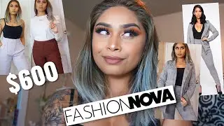 Fashion Nova Try-On Haul! Spring/ Work Wear Look Book
