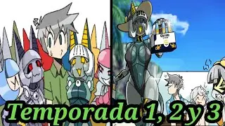 Robo-Fortune X Humano (Ep 1-18) || (Temporada 1, 2 y 3)
