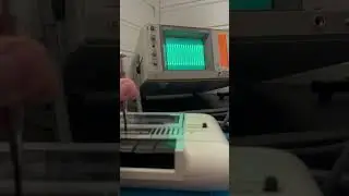 Adjusting the R/W head on 1530 (C2N) datasette with an oscilloscope