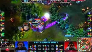 Doublelift's Tristana outplaying Hai's Zed