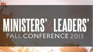 Ministers & Leaders Conference Promo Fall 2013