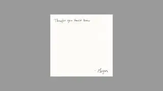 morgan wallen - thought you should know (slowed + reverb)