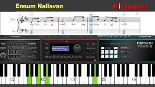 Ennum Nallavan | notes pdf #keyboardtutorials #pianonotes #metakeys #metaudio #christiansongs