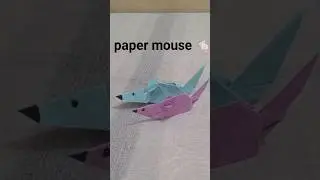 how to make a paper mouse easy#paper mouse crafts#diy paper rat/mouse#paper mouse#shorts videos.
