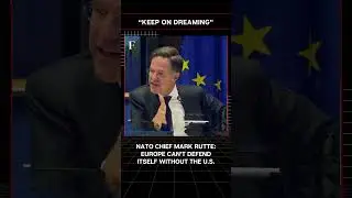 #FirstpostNews | NATO's Mark Rutte: Europe Can&rsquo;t Defend Itself Without the US | N18G
