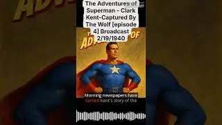The Adventures of Superman - Clark Kent-Captured By The Wolf [episode 4] Broadcast 2/19/1940 |...