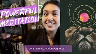 Powerful Meditation and Activation - Confidence - Solar Plexus - Lions Gate
