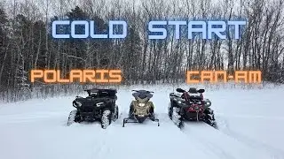 Cold Starting the Can-Am & Polaris Quad's | Playing With Toys on Christmas | Putting Quad's Away
