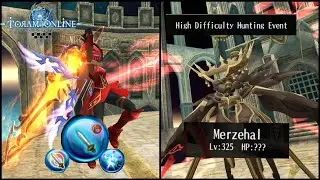 Magic Warrior OMD VS Merzehal Lv 325 - Toram Online